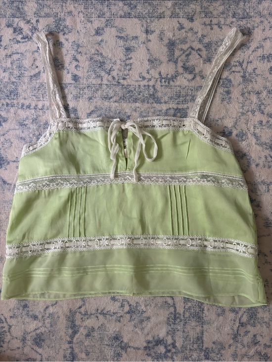 LoveShackFancy Tops - Lovshackfancy Satin Cami Top